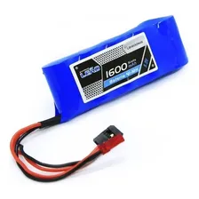 Batteria 6v Nimh 1600mah Receptor Aeromodelos Automodelos Foto mini 1