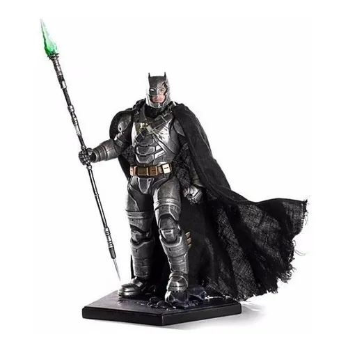 Battle Damaged Armored Batman 1/10 Art Scale Iron Studios Foto 1