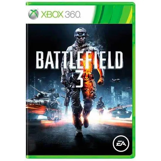 Battlefield 3 PadrĂŁo Xbox 360 FĂsico Foto 1