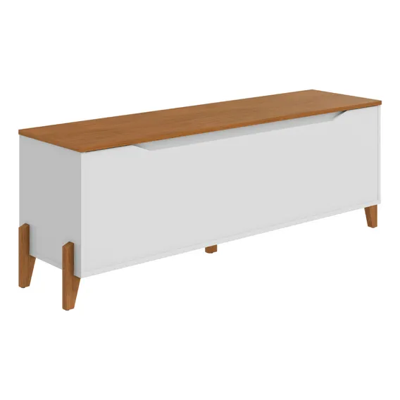 Baú Banco Sapateira Recamier Lua Cama Box Casal Organizador Para Quarto Com Tampa Articulada Foto 1