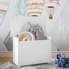 Baú Organizador Caixa De Brinquedos Multimóveis Branco Foto mini  2