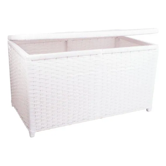 Baú Organizador De Brinquedos 100lt 70x40x40 - Branco Foto 1