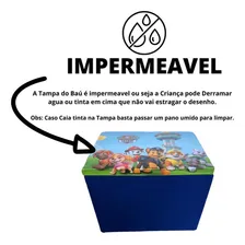 Bau Para Guardar Brinquedos Puf Impermeavel Infantil Mcqueen Foto mini 3