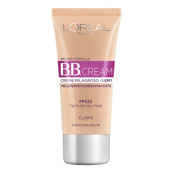 Bb Cream L'oréal Creme Milagroso Fps20 Claro 30ml Blz Foto 1