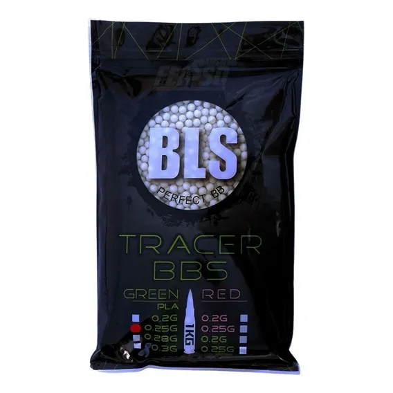 Bbs Tracer Airsoft Bls 0,25g Tracer 4000 Bbs Foto 1