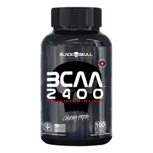 Bcaa 2400 Caveira Preta 100 Tabs - Black Skull Sabor Sem sabor Foto mini 1