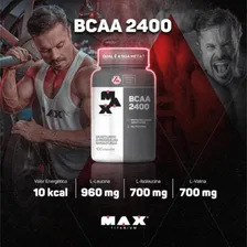 Bcaa 2400 Pote Com 100 Cápsulas Max Titanium Foto mini  3