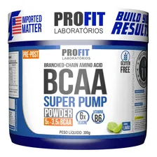 Bcaa 6:1:1 Em Pó Super Pump 300g - Profit Labs Sabor Limão Foto  mini 1