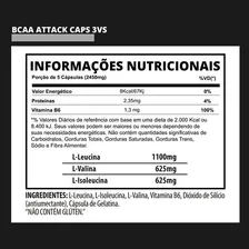 Bcaa Attack - 60 Caps Foto mini 2