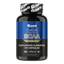 Bcaa - Growth Supplements - 120 Caps Foto mini 3