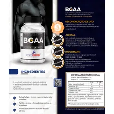 Bcaa Power 120 Cápsulas - Sports Nutrition - Hipertrofia Sabor Sem sabor Foto mini 2