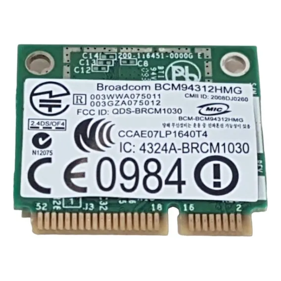 Bcm94312hmg Placa Wifi Para Notebook Dell Latitude E6400 Foto 1