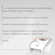 Beauty Dermo Htm Aparelho De Vacuo Endermoterapia 110V/220V Foto mini  3