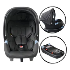 BebĂȘ Conforto Com Base Cadeirinha De Carro Cinza Burigotto Foto mini 1