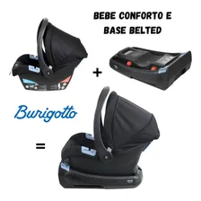 BebĂȘ Conforto Com Base Cadeirinha De Carro Preta Burigotto Foto mini 2