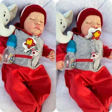 BebĂȘ Reborn Levi Menino Foto mini 3