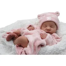 BebĂȘ Reborn Realista Menina Enxoval Luxo Dormindo Foto mini 3