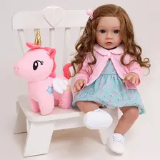 Bebê Reborn New Happy Bebê Reborn Boneca Bebê Reborn Realista Foto  mini 1