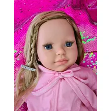 Bebe Reborn Realista Enxoval Imediato Menina Princesa Foto mini 4