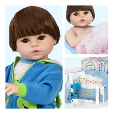 Bebe Reborn Sapinho Corpo Inteiro De Vinil Siliconado Itens Foto mini 1