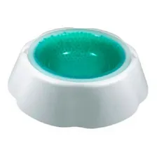 Bebedouro Acqua Fresca Tigela Gelada Chalesco Para Pets Cor Branco Foto mini 1