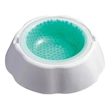 Bebedouro Acqua Fresca Tigela Gelada Chalesco Para Pets Cor Branco Foto mini 3