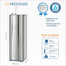 Bebedouro de água Karina Bebedouros K40i aço inoxidável Foto mini 4