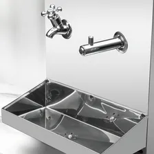 Bebedouro Industrial 25l Inox Bancada Jato/torneira Frisbel 127v Foto mini  2