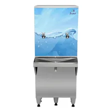 Bebedouro Industrial 50 Litros 2 Torneiras Inox Frisbel 110v Foto mini 1