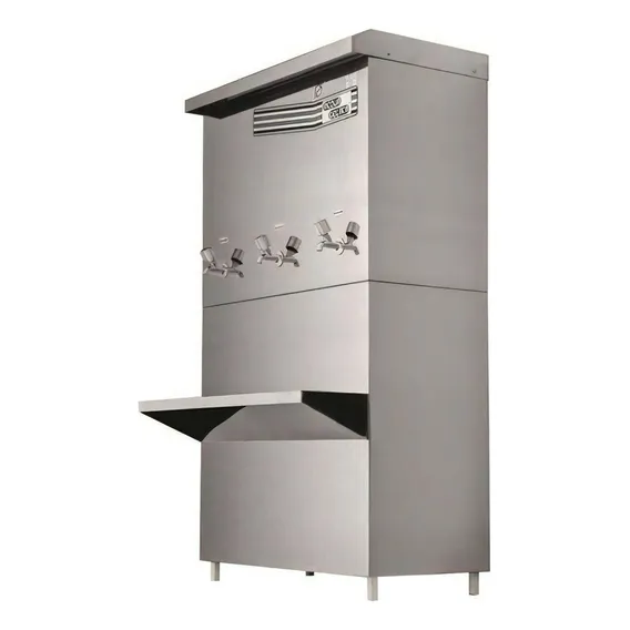 Bebedouro Industrial Acqua Gelata Inox 3 Torneiras 100l 220v Foto 1