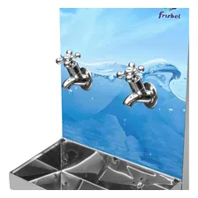 Bebedouro Industrial Frisbel 25 Lts Bancada Inox Com Filtro Foto mini 2