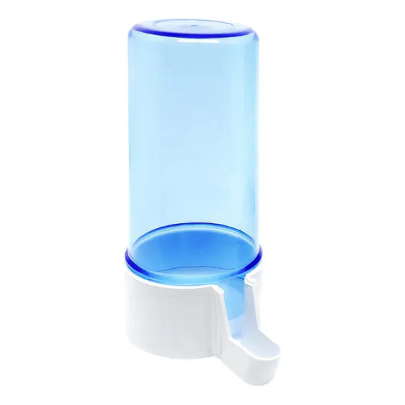Bebedouro Italiano Canário Pássaros Malha Fina 200ml Produto Bebedouro Italiano Malha Fina 200ml Cor Azul Foto 1
