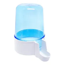 Bebedouro Italiano Canários Belga Malha Larga 300ml Bebedouro Italiano Malha Larga 300ml Cor Azul Foto mini 1