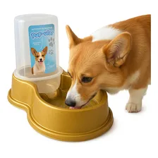 Bebedouro Ou Comedouro Cachorro Gato Resistente 1,5l Laranja Foto mini 4