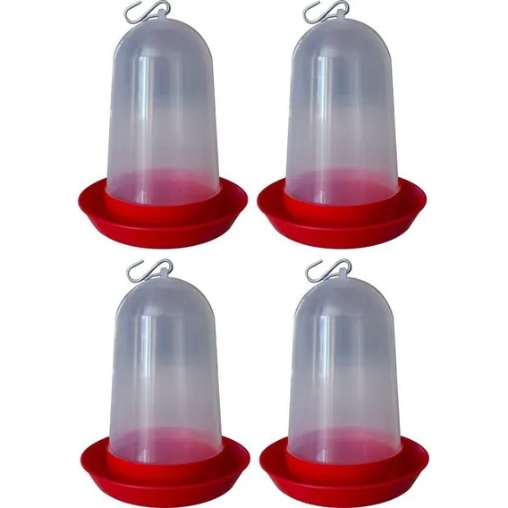 Bebedouro Para Pintinhos 600ml - 4 Peças Chocmaster Foto 1