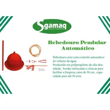 Bebedouro Pendular Automatico P/ Frangos - Kit 4 Unidades Foto mini 2