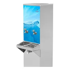 Bebedouro Purificador Industrial Coluna 25l Inox B25 Frisbel Foto mini 4