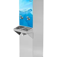 Bebedouro Purificador Industrial Coluna 25l Inox B25 Frisbel Foto mini  2