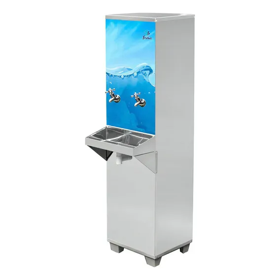 Bebedouro Purificador Industrial Coluna 25l Inox B25 Frisbel Foto 1