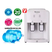 Bebedouro Refrigerado Eletrônico Veronna BE200 Bivolt Agua Gelada Cor Branco 110V/220V Foto mini 2