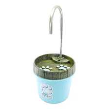 Bebedouro Tipo Fonte Para Gatos Hidracats Azul Bebe Bivolt Cor Azul Bebe Foto mini 1