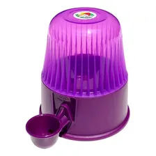 Bebedouro Vida Mansa Polipropileno Violeta Transparente 2l Foto  mini 1