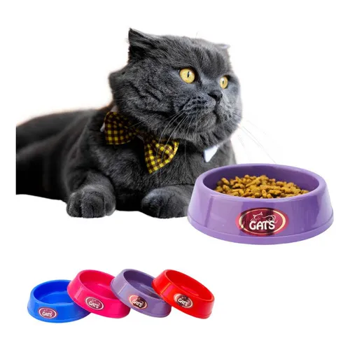 Bebedouros Comedouros Para Gatos Petluxo 200ml Cor Lilás Foto 1