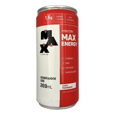 Bebida Energética Max Energy 269ml - Max Titanium Foto  mini 1