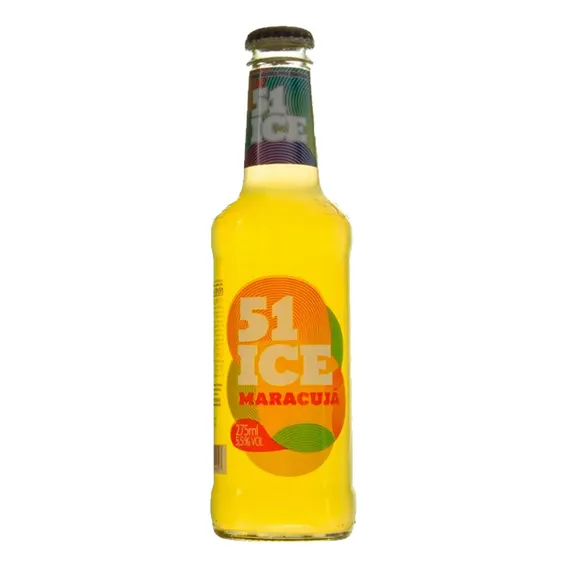 Bebida Ice 51 Maracujá 275ml C/06 - Ice 51 Foto 1