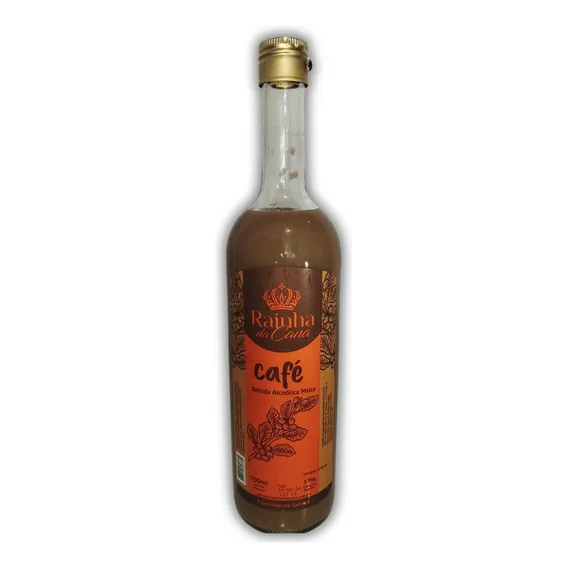 Bebida Mista De Cachaça Rainha Da Cana Sabor Café 700ml Foto 1