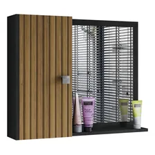 Bechara Genova Espelheira Para Banheiro Com Armário 1 Porta Branco Casa Jd Foto mini 1