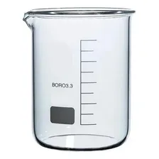 Becker Bequer Forma Baixa Vidro Boro 3.3 Graduado Cap. 10ml Foto mini  2