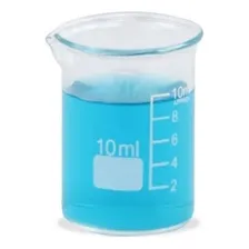 Becker Bequer Forma Baixa Vidro Boro 3.3 Graduado Cap. 10ml Foto  mini 1