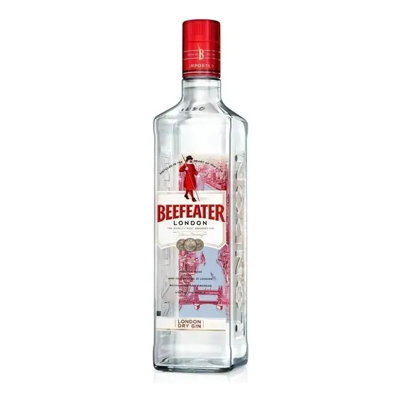 Beefeater Gin London Dry Inglês - 1 Litro Foto 1